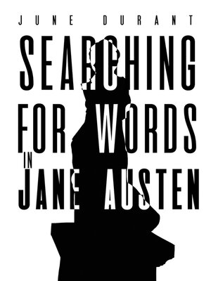 cover image of Searching for Words in Jane Austen